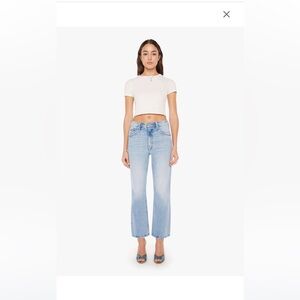 MOTHER The Scooter Ankle
Bootcut Jeans (Don't Be a Square Wash)